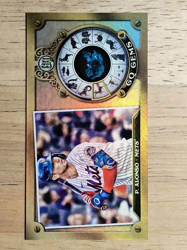 2022 Topps Gypsy Queen GQ Gems Minis #GGM9 Pete Alonso