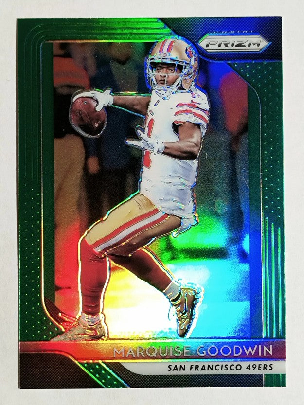 2018 Panini Prizm Prizms Green #29 Marquise Goodwin