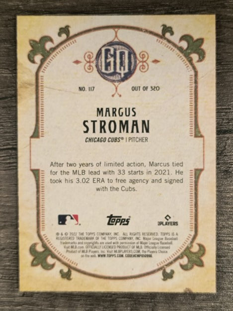 2022 Topps Gypsy Queen #117 Marcus Stroman