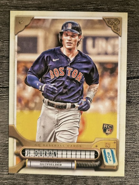 2022 Topps Gypsy Queen #221 Jarren Duran RC