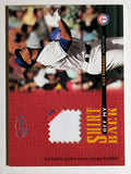 2004 Leaf Shirt Off My Back Jersey Number Patch #15 Alex Rodriguez