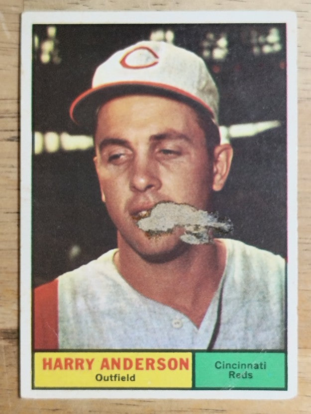 1961 Topps #76 Harry Anderson (POOR)