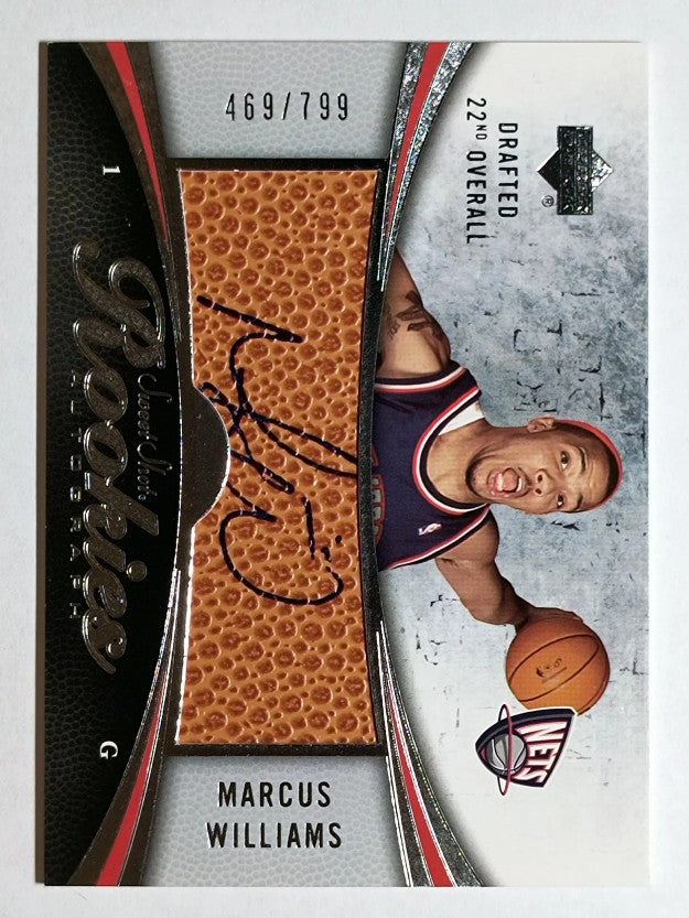2006-07 Sweet Shot #99 Marcus Williams AU RC