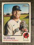 2022 Topps Heritage #15 Corbin Burnes