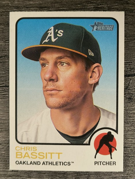 2022 Topps Heritage #38 Chris Bassitt