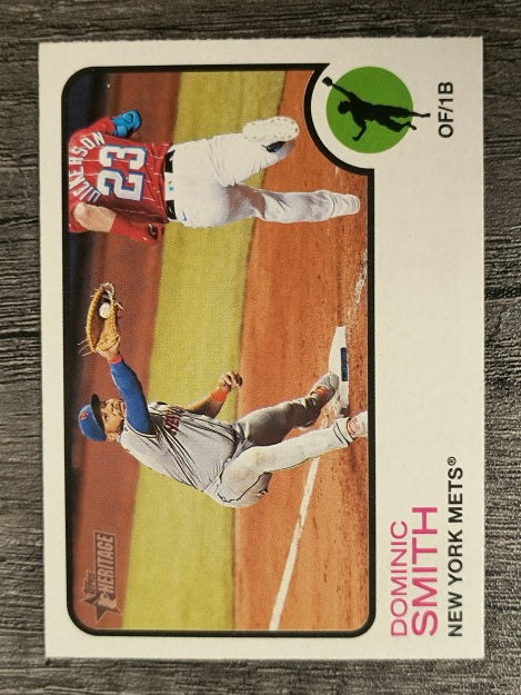 2022 Topps Heritage #40 Dominic Smith