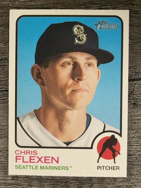 2022 Topps Heritage #94 Chris Flexen