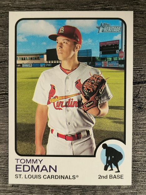 2022 Topps Heritage #143 Tommy Edman