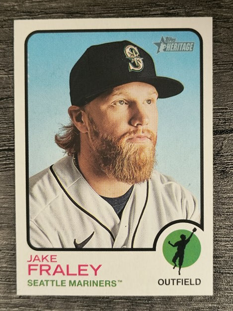 2022 Topps Heritage #146 Jake Fraley