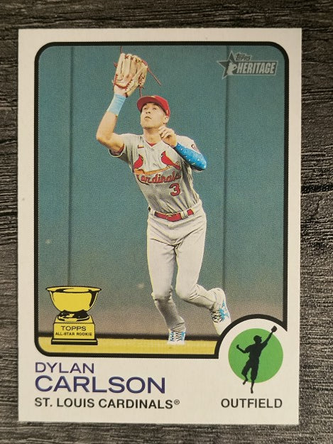 2022 Topps Heritage #259 Dylan Carlson