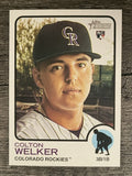 2022 Topps Heritage #281 Colton Welker RC