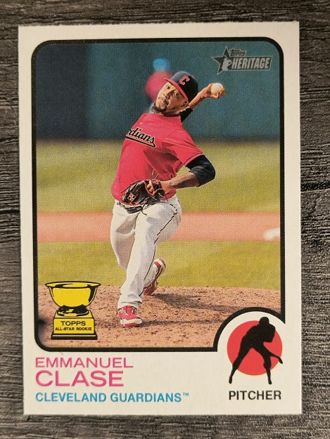 2022 Topps Heritage #394 Emmanuel Clase