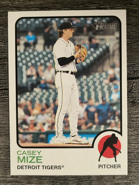 2022 Topps Heritage #398 Casey Mize