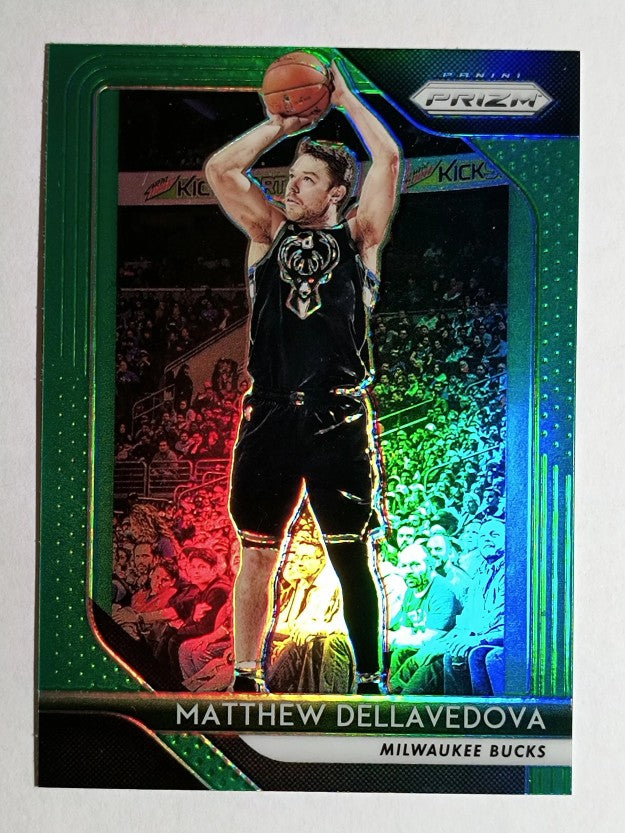 2018-19 Panini Prizm Prizms Green #266 Matthew Dellavedova