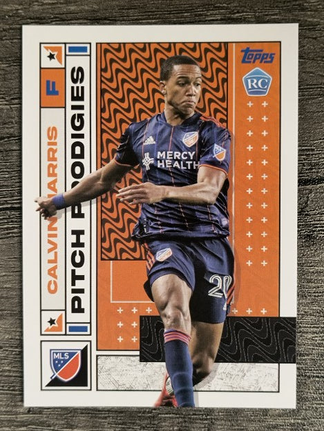 2022 Topps MLS #46 Calvin Harris PP
