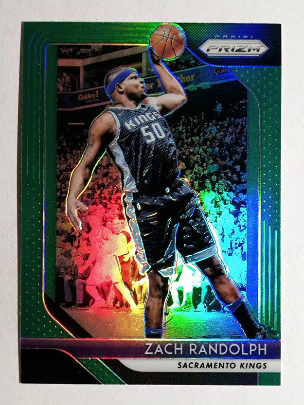 2018-19 Panini Prizm Prizms Green #211 Zach Randolph