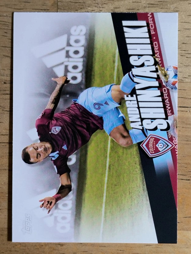 2022 Topps MLS #51 Andre Shinyashiki