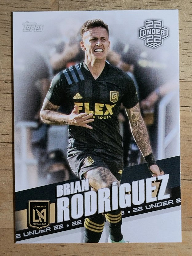2022 Topps MLS #66 Brian Rodriguez U22