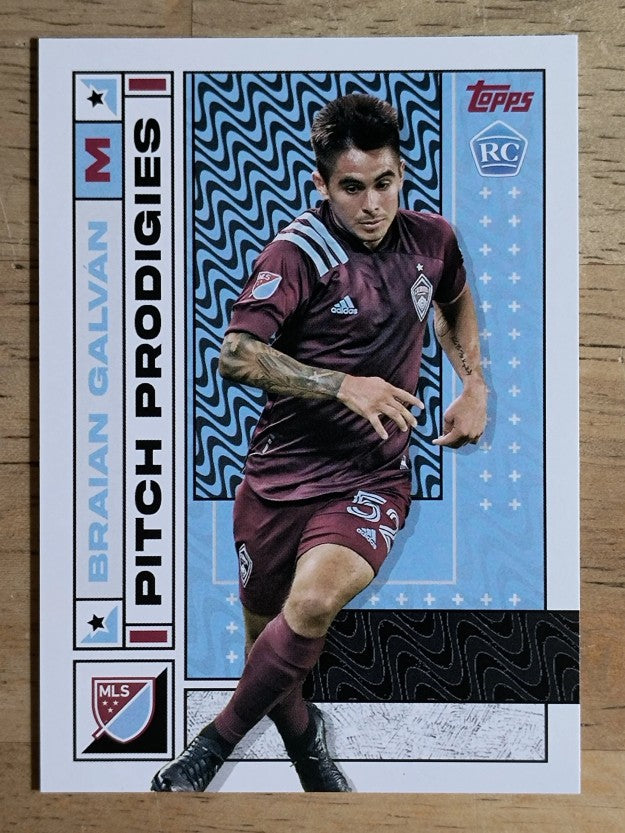 2022 Topps MLS #68 Braian Galvan PP