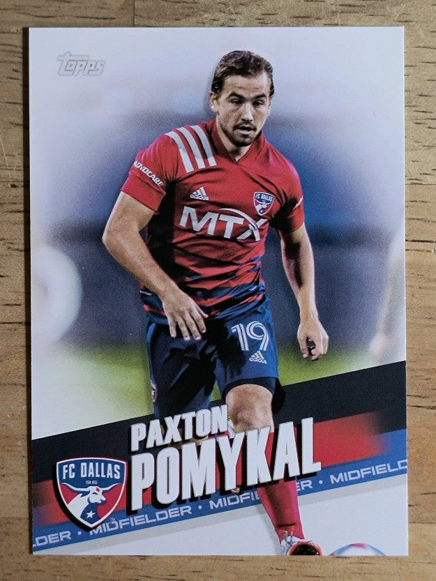 2022 Topps MLS #70 Paxton Pomykal