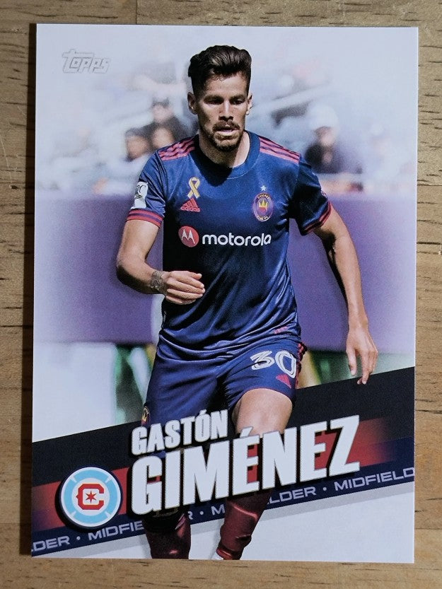 2022 Topps MLS #82 Gaston Gimenez