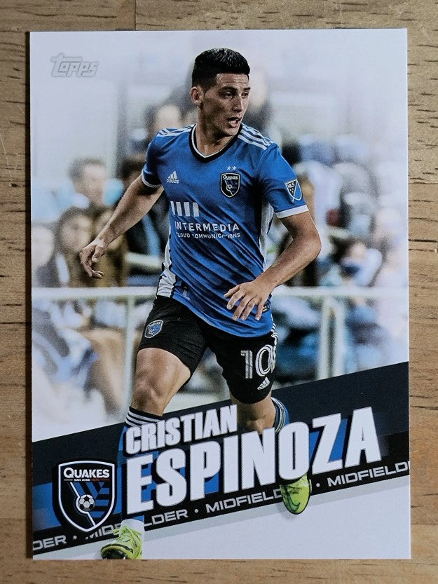 2022 Topps MLS #87 Cristian Espinoza