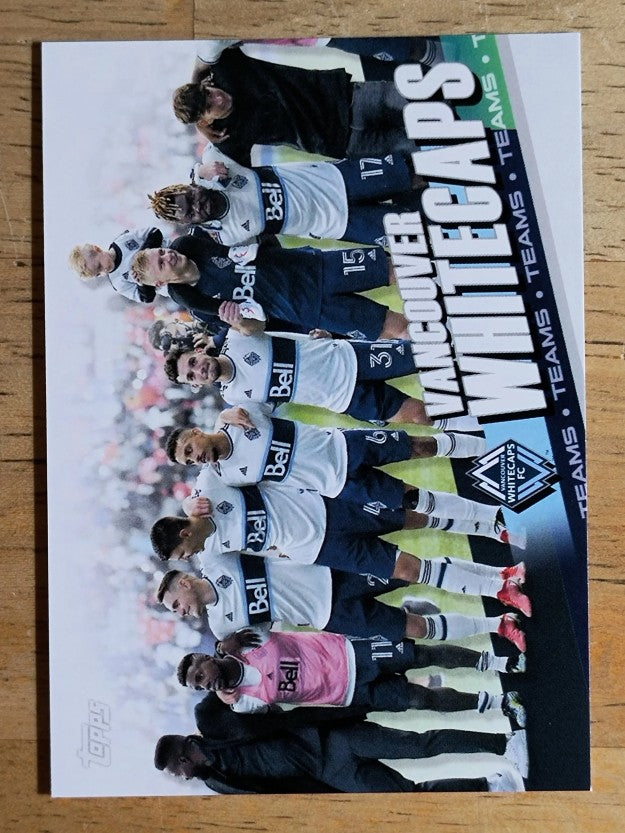 2022 Topps MLS #89 Vancouver Whitecaps