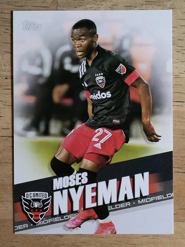2022 Topps MLS #92 Moses Nyeman