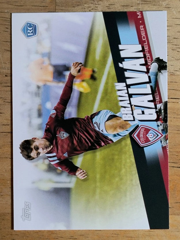 2022 Topps MLS #100 Braian Galvan