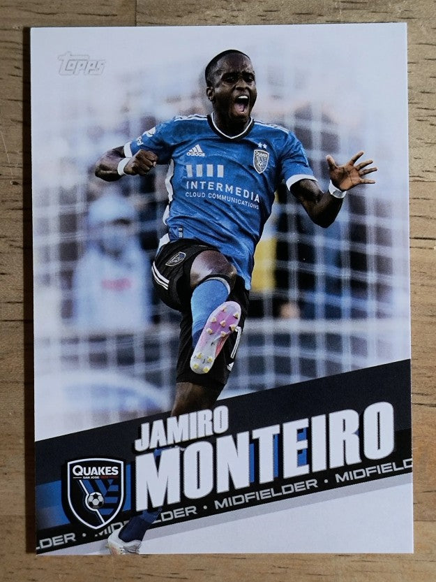 2022 Topps MLS #105 Jamiro Monteiro