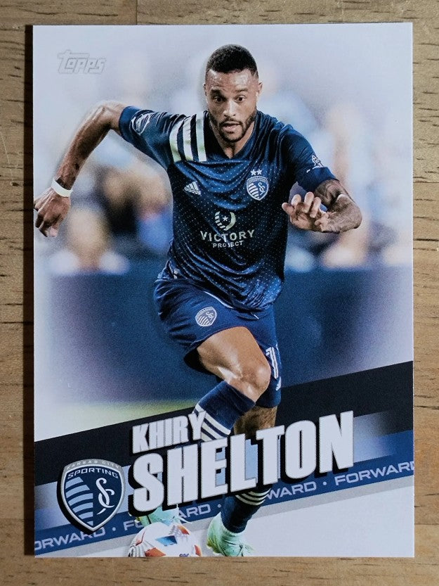 2022 Topps MLS #115 Khiry Shelton