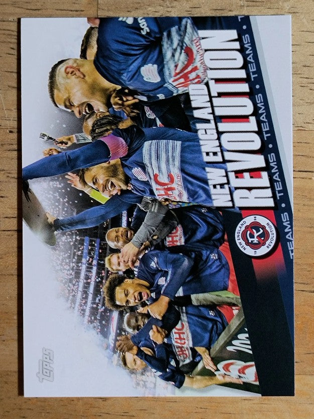 2022 Topps MLS #117 New England Revolution