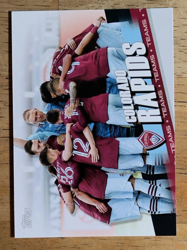 2022 Topps MLS #131 Colorado Rapids