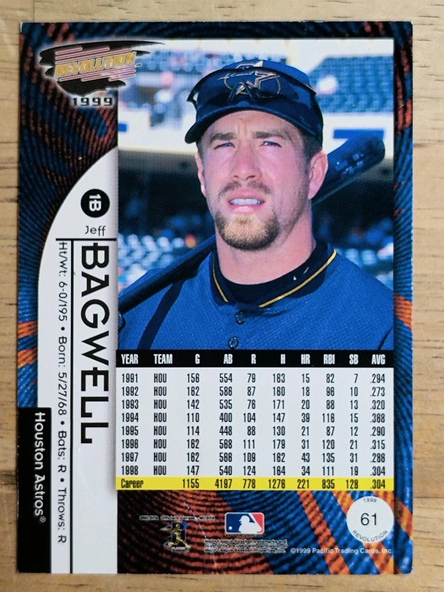 1999 Revolution #61 Jeff Bagwell