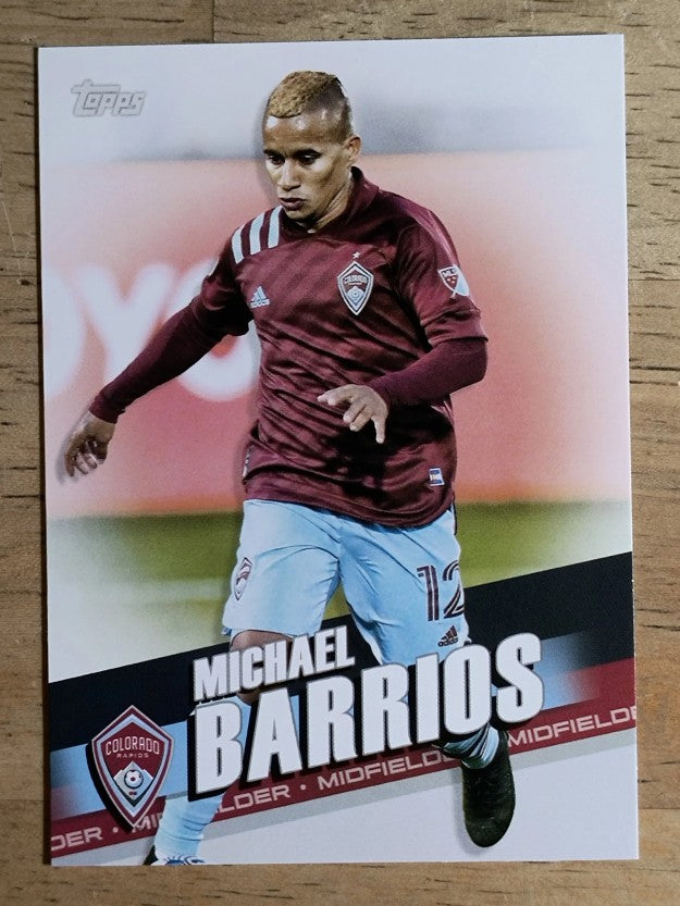 2022 Topps MLS #148 Michael Barrios