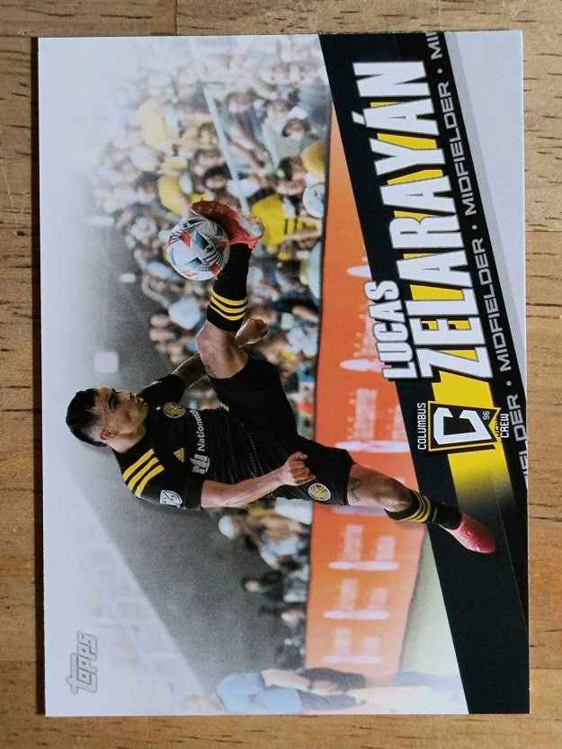 2022 Topps MLS #150 Lucas Zelarayan