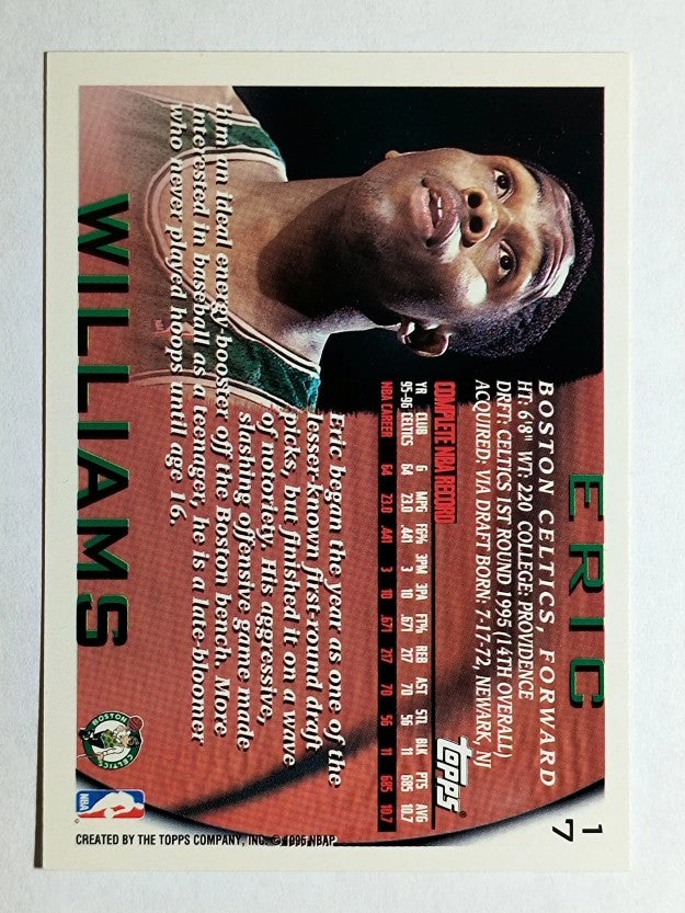 1996-97 Topps NBA at 50 #17 Eric Williams