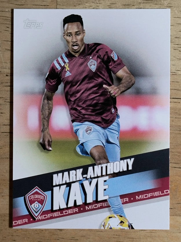 2022 Topps MLS #173 Mark-Anthony Kaye
