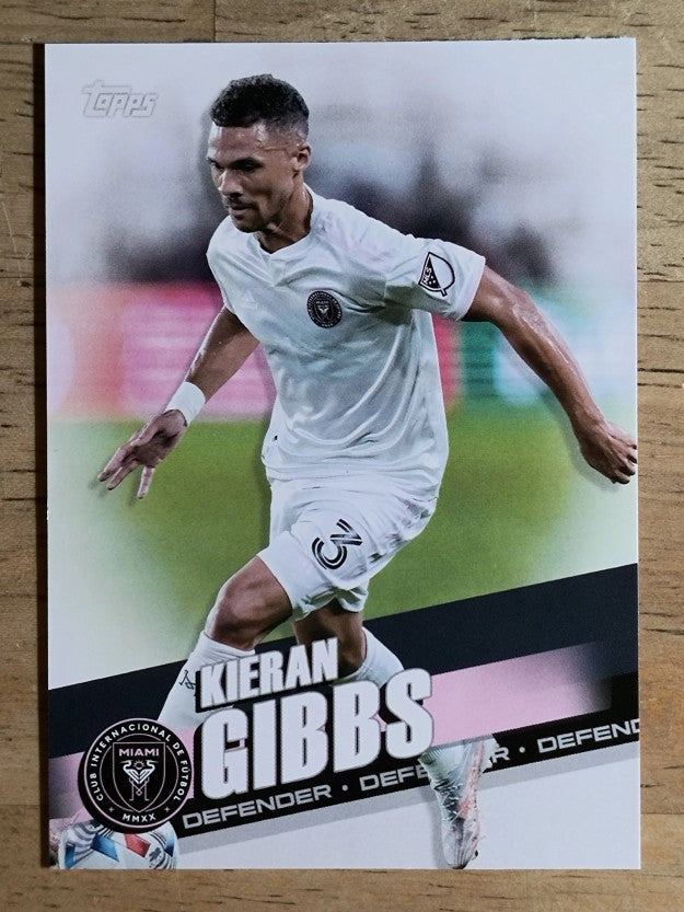 2022 Topps MLS #185 Kieran Gibbs