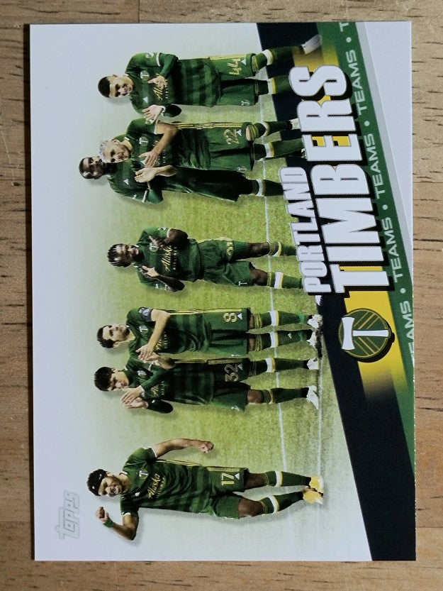 2022 Topps MLS #186 Portland Timbers