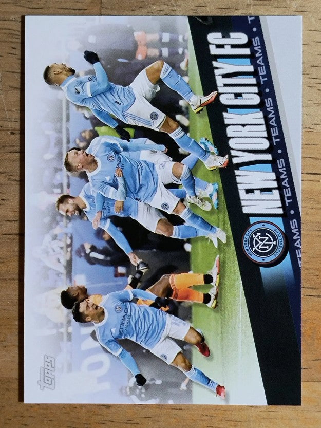 2022 Topps MLS #14 NYCFC
