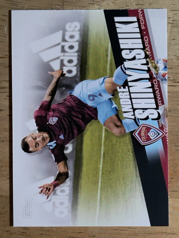 2022 Topps MLS #51 Andre Shinyashiki