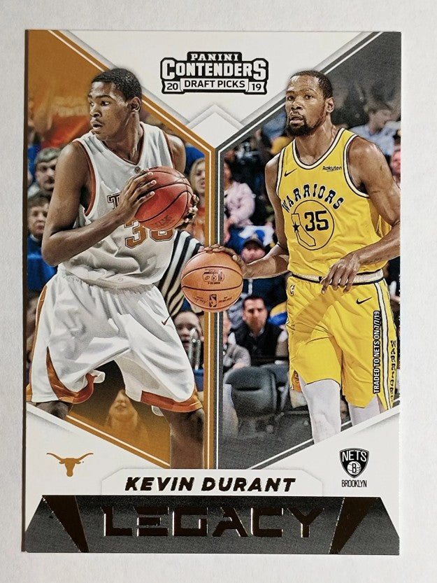 2019-20 Panini Contenders Draft Picks Legacy #16 Kevin Durant