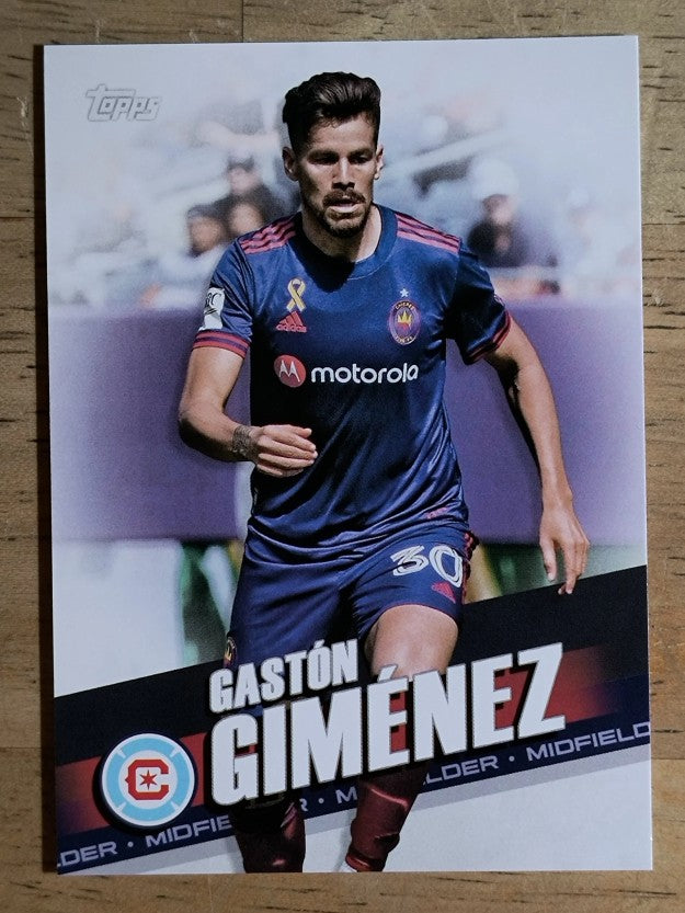 2022 Topps MLS #82 Gaston Gimenez