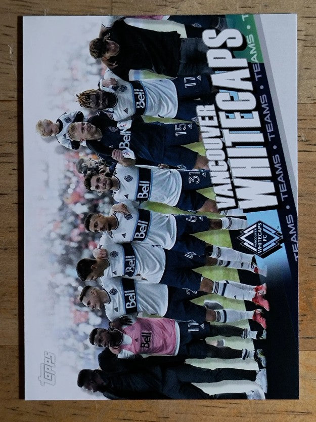 2022 Topps MLS #89 Vancouver Whitecaps