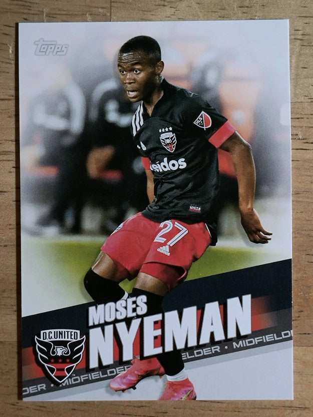 2022 Topps MLS #92 Moses Nyeman