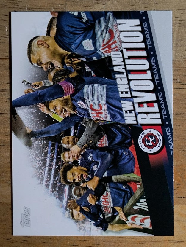2022 Topps MLS #117 New England Revolution