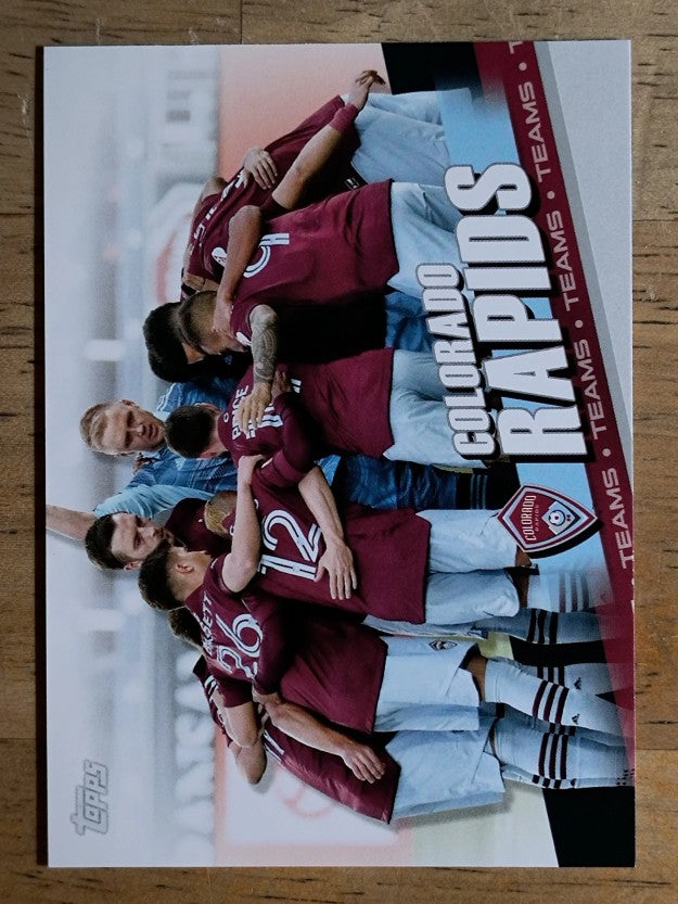 2022 Topps MLS #131 Colorado Rapids