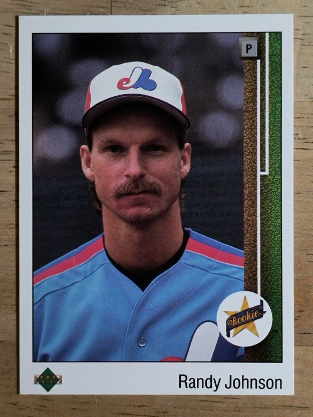 1989 Upper Deck #25 Randy Johnson RC