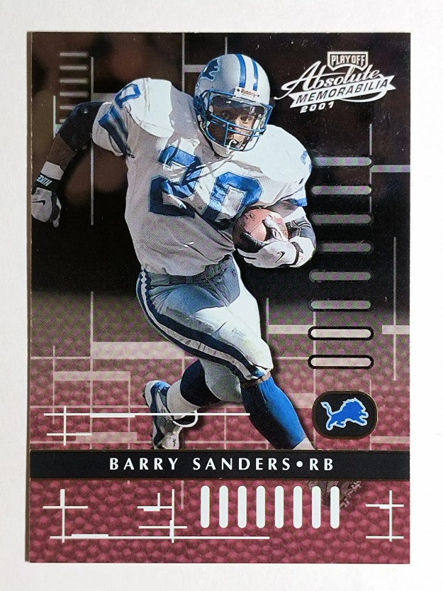 2001 Absolute Memorabilia #32 Barry Sanders